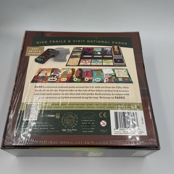 Keymaster Games Parks Board Game Sealed KYM0501 - Picture 2 of 3